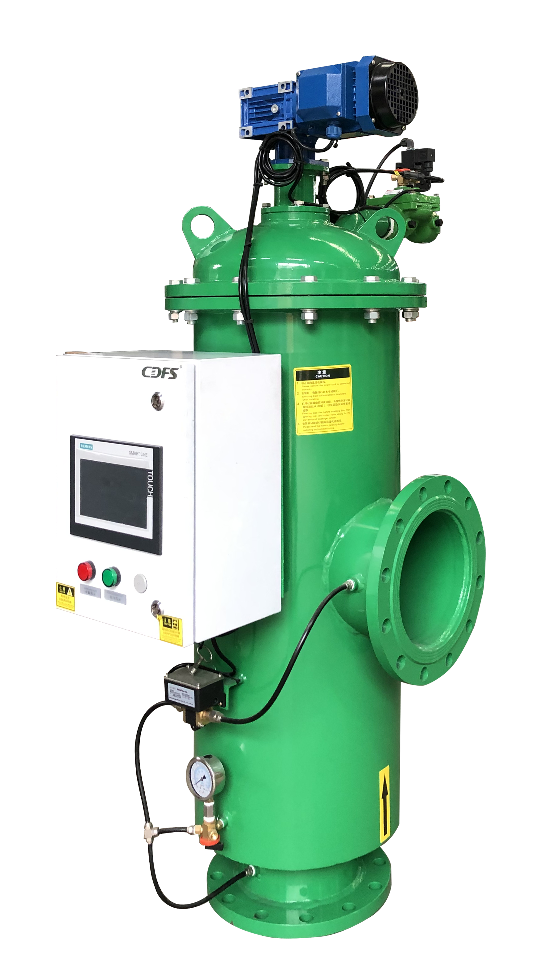 自清洗過濾器如果出現(xiàn)高溫應(yīng)該怎么處理？