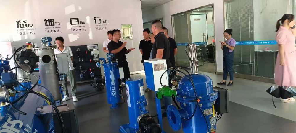 汨羅人大代表一行考察多靈過(guò)濾系統(tǒng)科技園，確保安全生產(chǎn)
