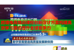 跨境電商培訓(xùn)課程創(chuàng)新設(shè)計(jì)方案構(gòu)建高效學(xué)習(xí)路徑提升全球競(jìng)爭(zhēng)力