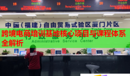 跨境電商培訓(xùn)基地核心項目與課程體系全解析