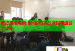 流行跨境電商培訓(xùn)公司實(shí)戰(zhàn)課程與運(yùn)營全攻略