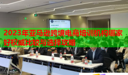 2023年亞馬遜跨境電商培訓機構哪家好權威比較與選擇攻略