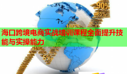 海口跨境電商實(shí)戰(zhàn)培訓(xùn)課程全面提升技能與實(shí)操能力