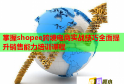 掌握shopee跨境電商實戰(zhàn)技巧全面提升銷售能力培訓(xùn)課程