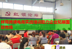 蚌埠跨境電商實戰(zhàn)培訓(xùn)助力企業(yè)拓展國際市場