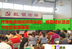 跨境電商培訓(xùn)深度體驗：感受成長足跡與收獲智慧果實