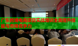 廣東跨境電商項(xiàng)目實(shí)戰(zhàn)培訓(xùn)全面提升技能與市場(chǎng)競(jìng)爭(zhēng)力