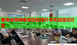 青海省跨境電商技能提升與實戰(zhàn)培訓方案