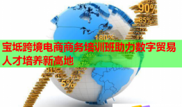 寶坻跨境電商商務(wù)培訓(xùn)班助力數(shù)字貿(mào)易人才培養(yǎng)新高地