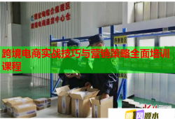 跨境電商實(shí)戰(zhàn)技巧與營(yíng)銷(xiāo)策略全面培訓(xùn)課程
