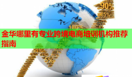金華哪里有專業(yè)跨境電商培訓(xùn)機構(gòu)推薦指南