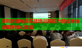 深圳跨境電商實戰(zhàn)培訓班助力創(chuàng)業(yè)者快速掌握核心技能